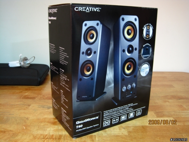 迎接大學生活發瘋買一堆東西之 第一彈! Creative T40 一代