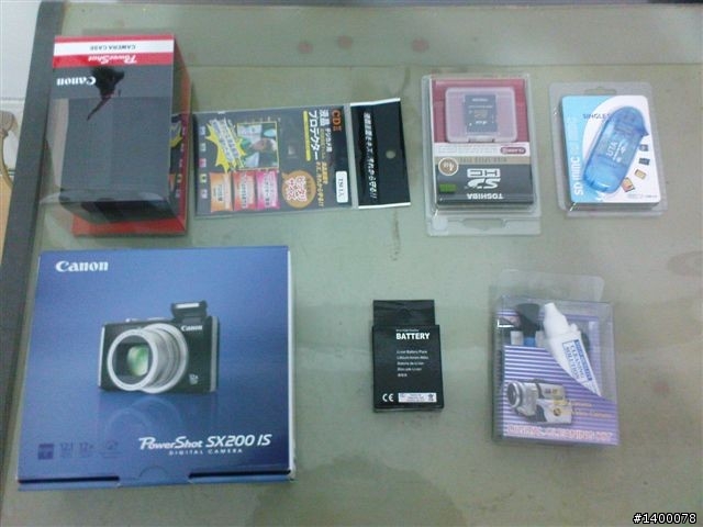 新手開箱 PowerShot SX200IS