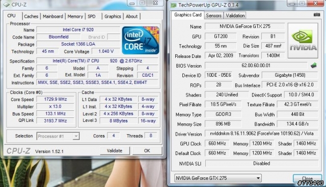 [New]Nvidia Geforce / ION Driver "190.62 WHQL" English Version 測試。