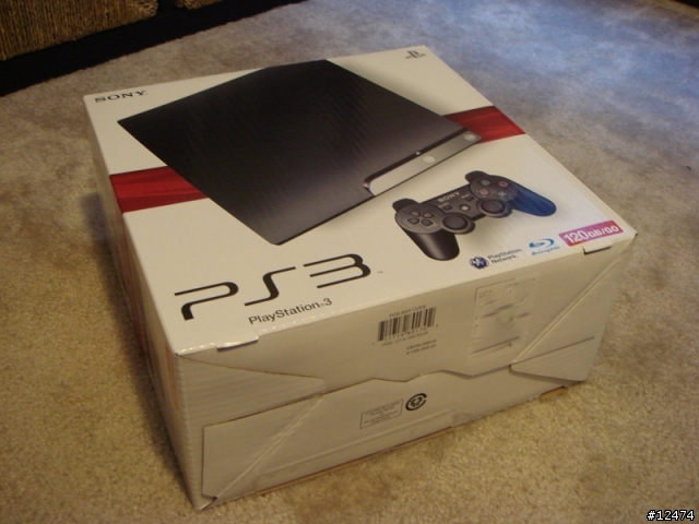 [不專業首發開箱]PS3 Slim 120Gb 美版