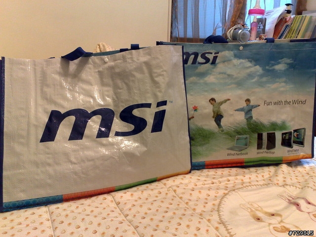 (台中資訊展)非常不專業的開箱文with MSI U100 PLUS