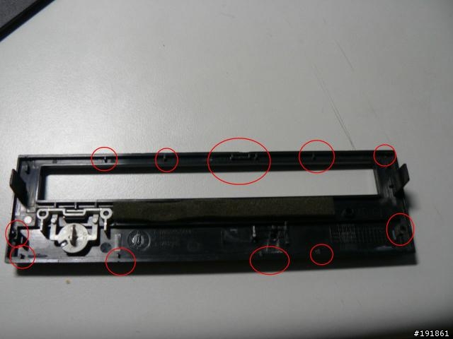 [不專業改裝]pioneer dvr-117更換面板