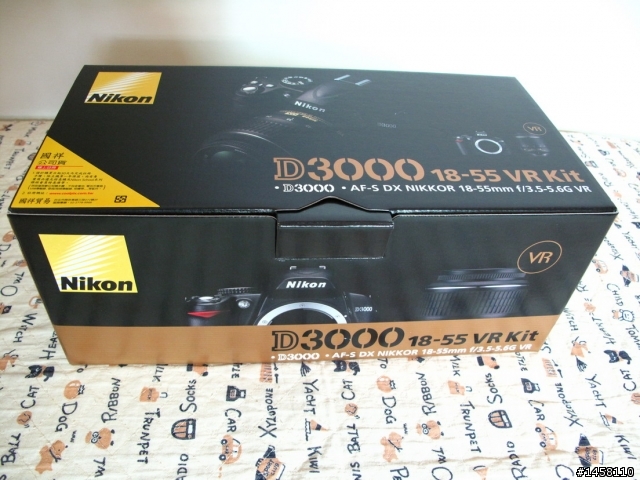 NIKON D3000 超簡單開箱