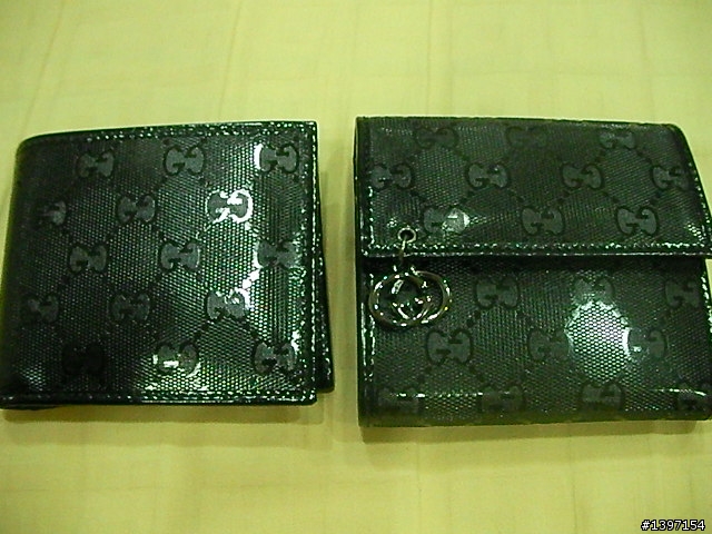 義大利品牌 Gucci 開箱圖  男用及女用皮夾有四個喔