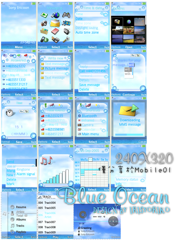 [240*320]Blue Ocean