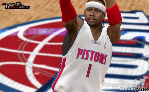 NBA/2K10新增遊戲截圖~9/16在更新遊戲圖有鳥人安德森的頭超屌的啦^^