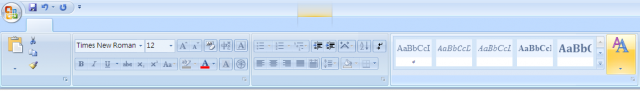 office2007 用到一半功能鍵的文字都會不見?