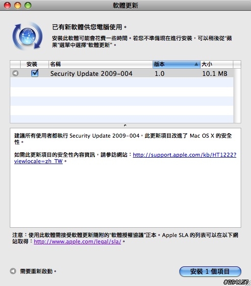 Security Update 2009-004