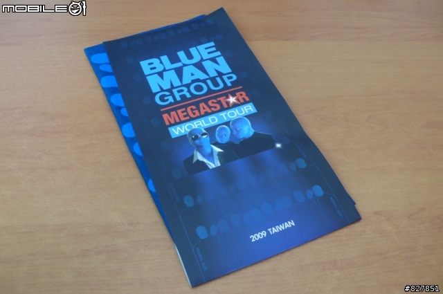 [開箱]BLUE MAN GROUP 來台紀念魔術頭巾