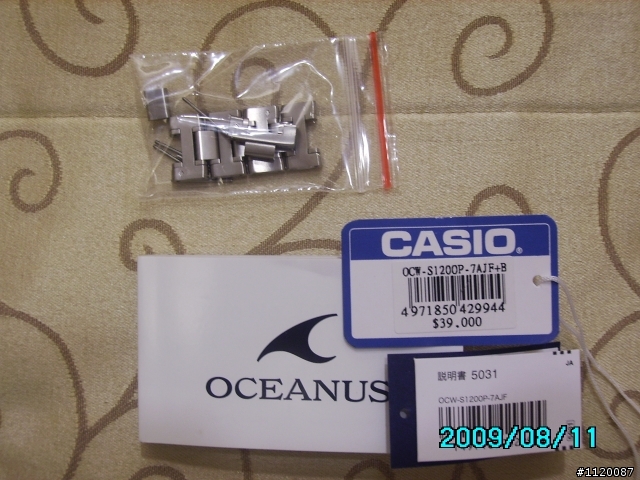 8月剛上市 最新開箱文 CASIO OCW-S1200P