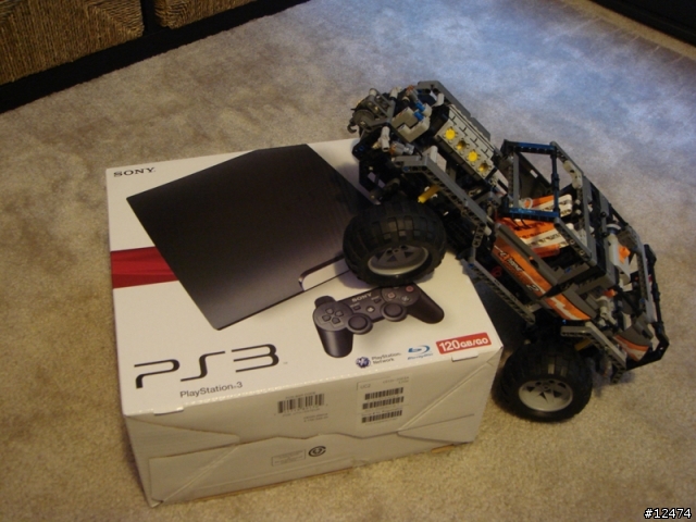 [不專業首發開箱]PS3 Slim 120Gb 美版