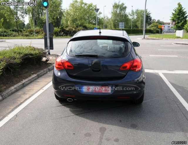 OPEL ASTRA-I 實車間諜照分享