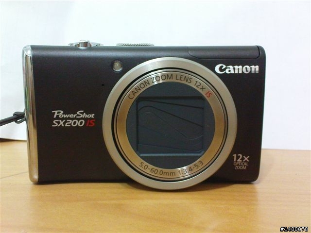 新手開箱 PowerShot SX200IS