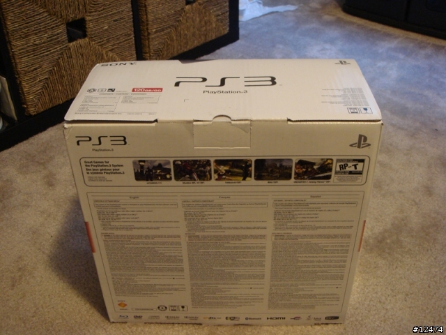 [不專業首發開箱]PS3 Slim 120Gb 美版