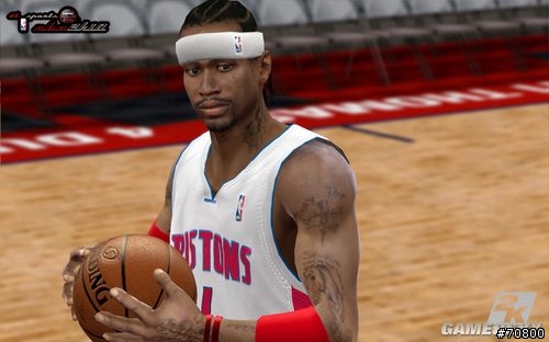 NBA/2K10新增遊戲截圖~9/16在更新遊戲圖有鳥人安德森的頭超屌的啦^^
