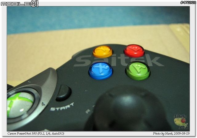 Saitek Cyborg Rumble Pad 開箱與小小使用感想