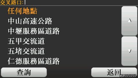 交流道搜尋法之一