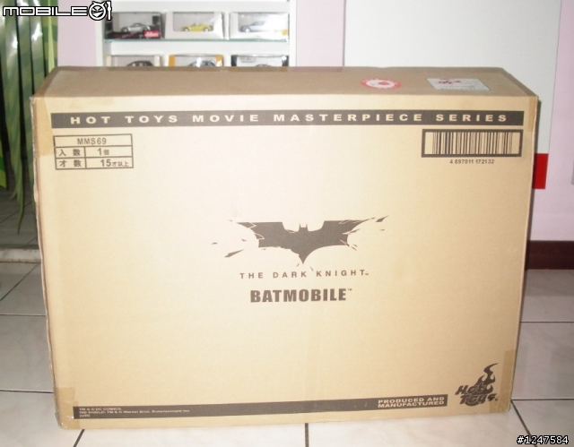 1/6 Hot Toys BATMOBILE 黑暗騎士 蝙蝠車 開箱