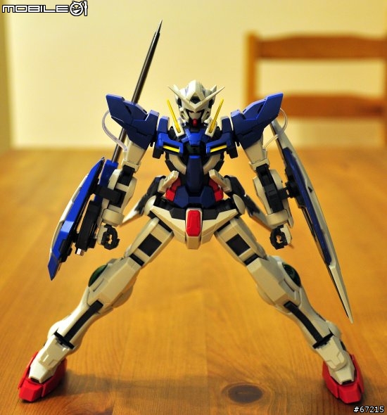 [真的是傷眼的分享] 天使的進化: 1/100 Gundam Exia V.S. MG Gundam Exia (圖多)