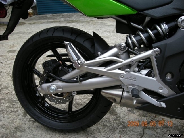 「分享」圓夢了，我的重機 川崎綠 KAWASAKI ER-6F