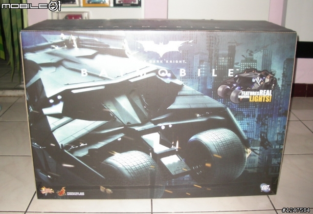 1/6 Hot Toys BATMOBILE 黑暗騎士 蝙蝠車 開箱