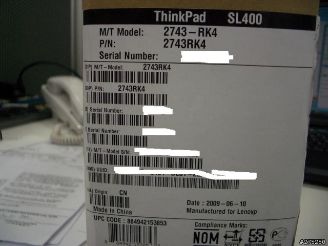 [開箱分享]便宜又大碗的Thinkpad SL400簡單分享