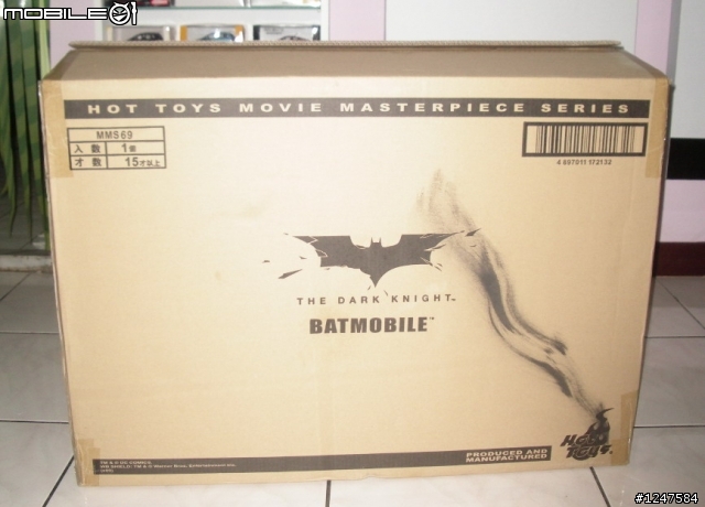 1/6 Hot Toys BATMOBILE 黑暗騎士 蝙蝠車 開箱