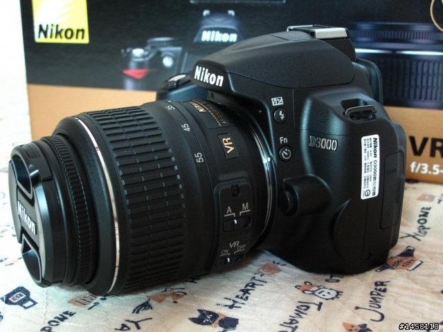 NIKON D3000 超簡單開箱
