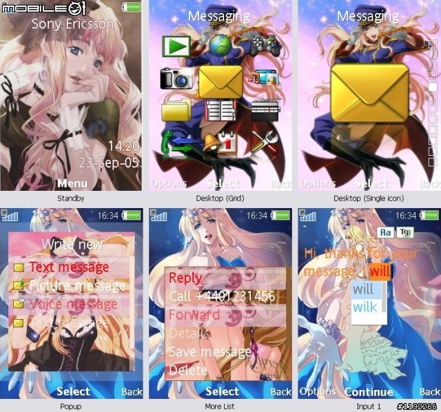 [240*320/三鍵] 超時空要塞 FRONTIER (マクロス FRONTIER)~Sheryl Nome 含媒體