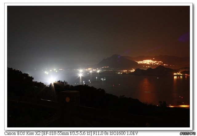 新手CANON 450D拍攝夜景，請大大觀賞並指導！