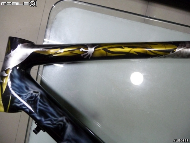 【分享】獨一無二殺很大的Carbon手工彩繪車架-失心瘋的敗家組車1F更新