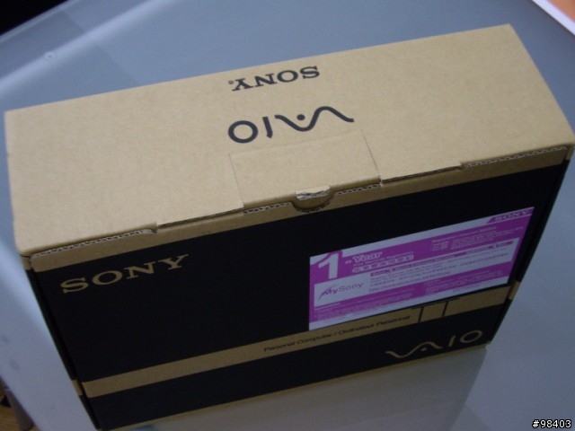 [分享]VGN-TT36GD/W 純開箱