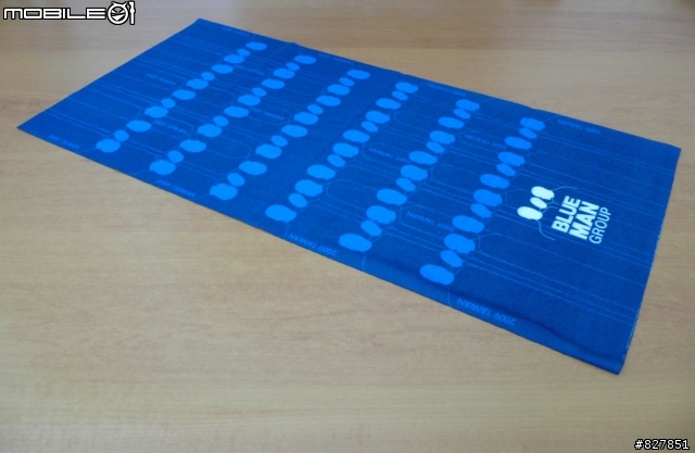 [開箱]BLUE MAN GROUP 來台紀念魔術頭巾