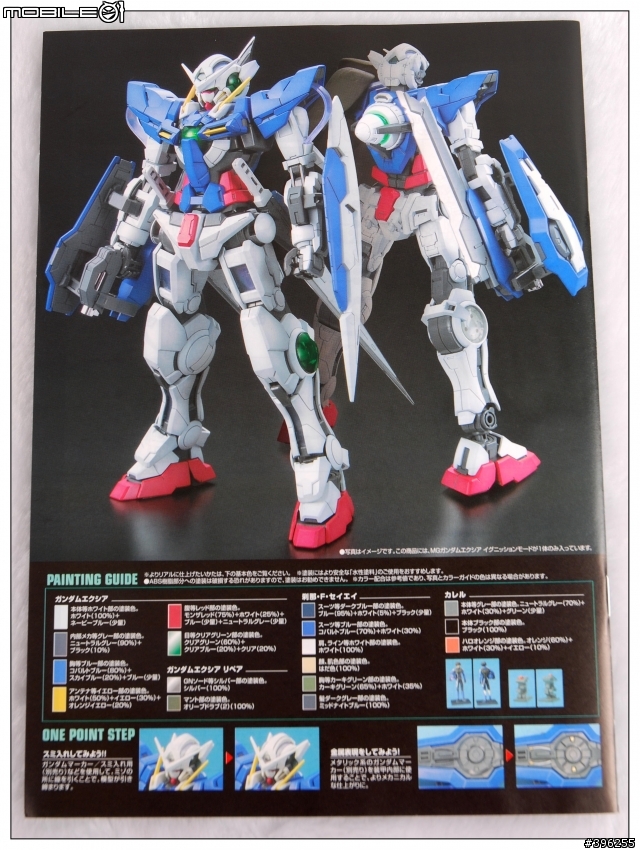[開盒] MG 1/100 EXIA(能天使)特別版