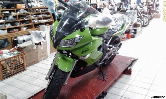 「分享」圓夢了，我的重機 川崎綠 KAWASAKI ER-6F