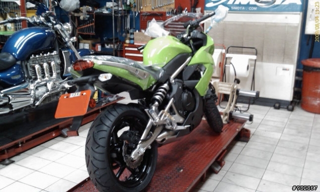 「分享」圓夢了，我的重機 川崎綠 KAWASAKI ER-6F