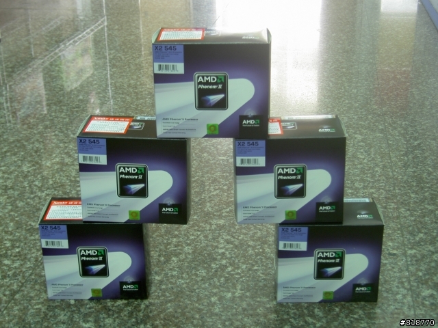 剛拿到的AMD x2 545