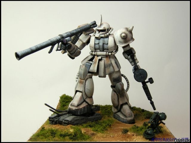 [模型作品分享]重力戰線 白色食人魔