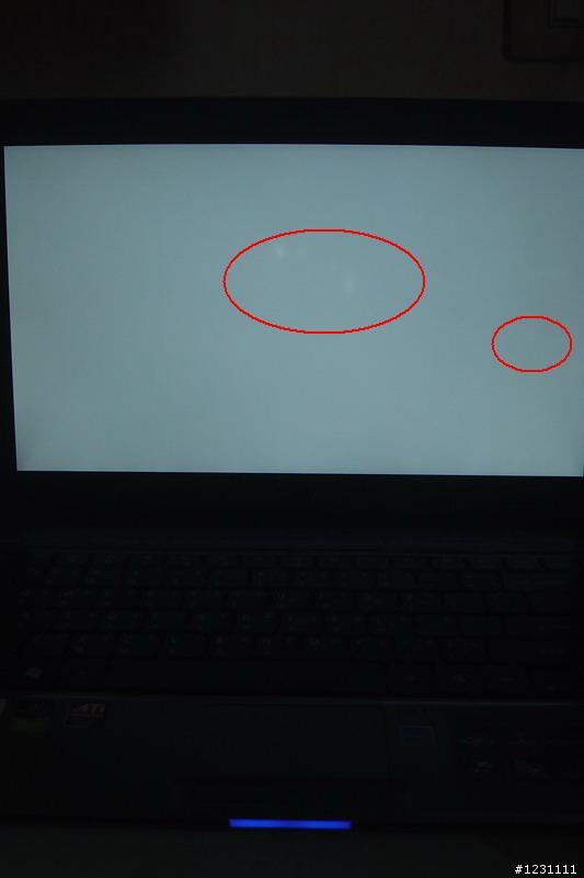 Acer 3810TG LED 背光螢幕出現亮區