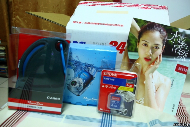 [開箱]Canon PowerShot D10潛水機