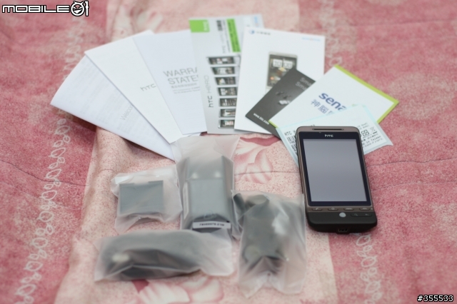 [開箱]純硬體分享~終於到手的HTC HERO