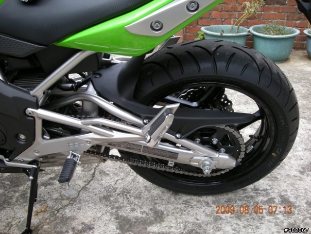 「分享」圓夢了，我的重機 川崎綠 KAWASAKI ER-6F