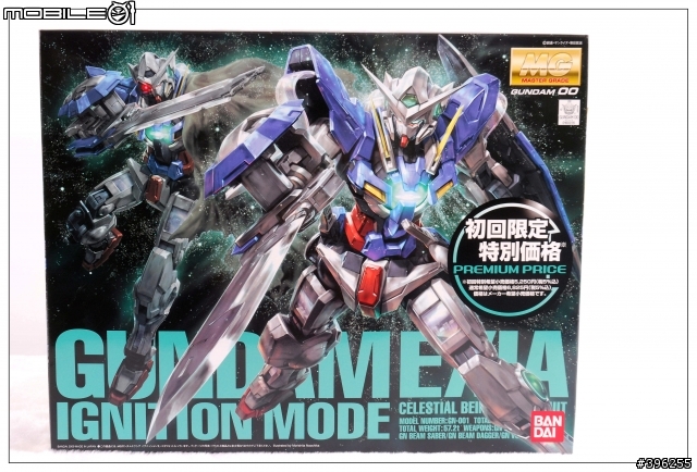 [開盒] MG 1/100 EXIA(能天使)特別版