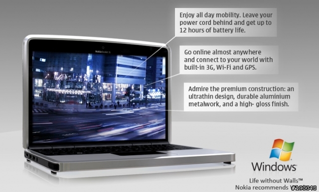 Nokia Booklet 3G