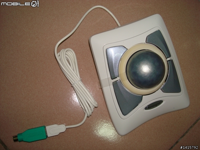 [超不專業開箱文]Kensington 64374白色限量軌跡球~