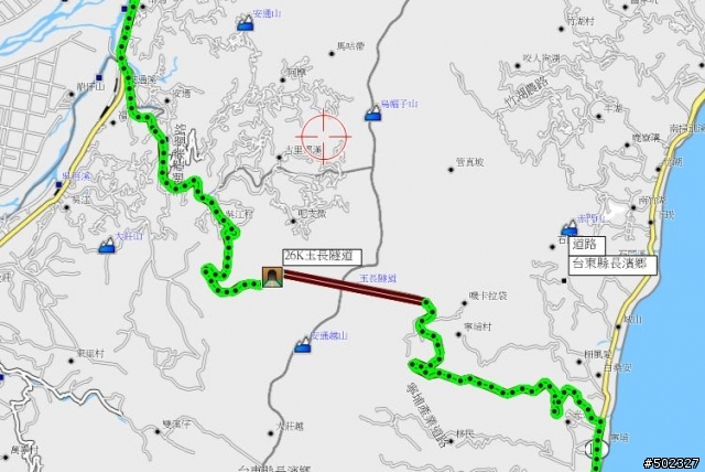 海岸山脈五條通