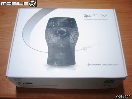[新手開箱]Pro級的3D滑鼠 3DConnexion SpacePilot PRO