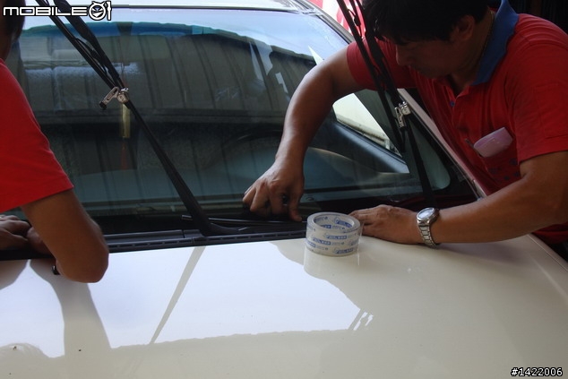 ALTIS更換前擋開箱