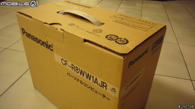 [分享] Panasonic Let's note LIGHT CF-R8W 開箱分享| 2011/01/30 HDD更換