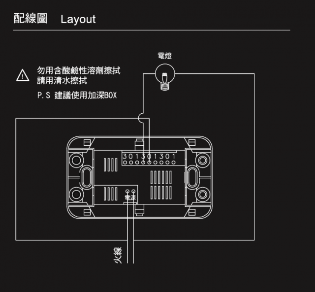 請問一下電燈開關線路接法（有圖）